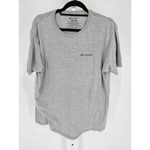 Columbia Sportswear Mens Sz XL Short Sleeve Crew Neck T Shirt Rose City Graphic